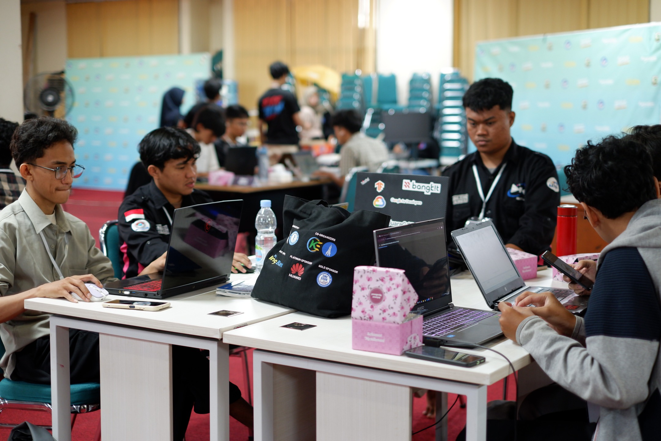Firetech Hackathon team photo